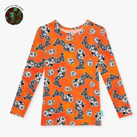 Posh Peanut Disney Mickey Halloween Long Sleeve Pajamas - Picture 6 of 17